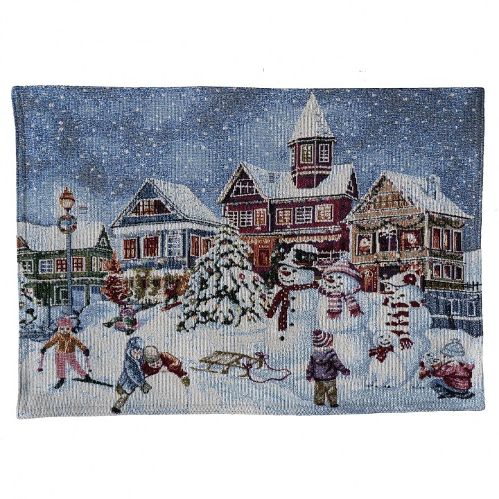 w_469_platzset_schneemannfamilie mit spielenden kindern_gross